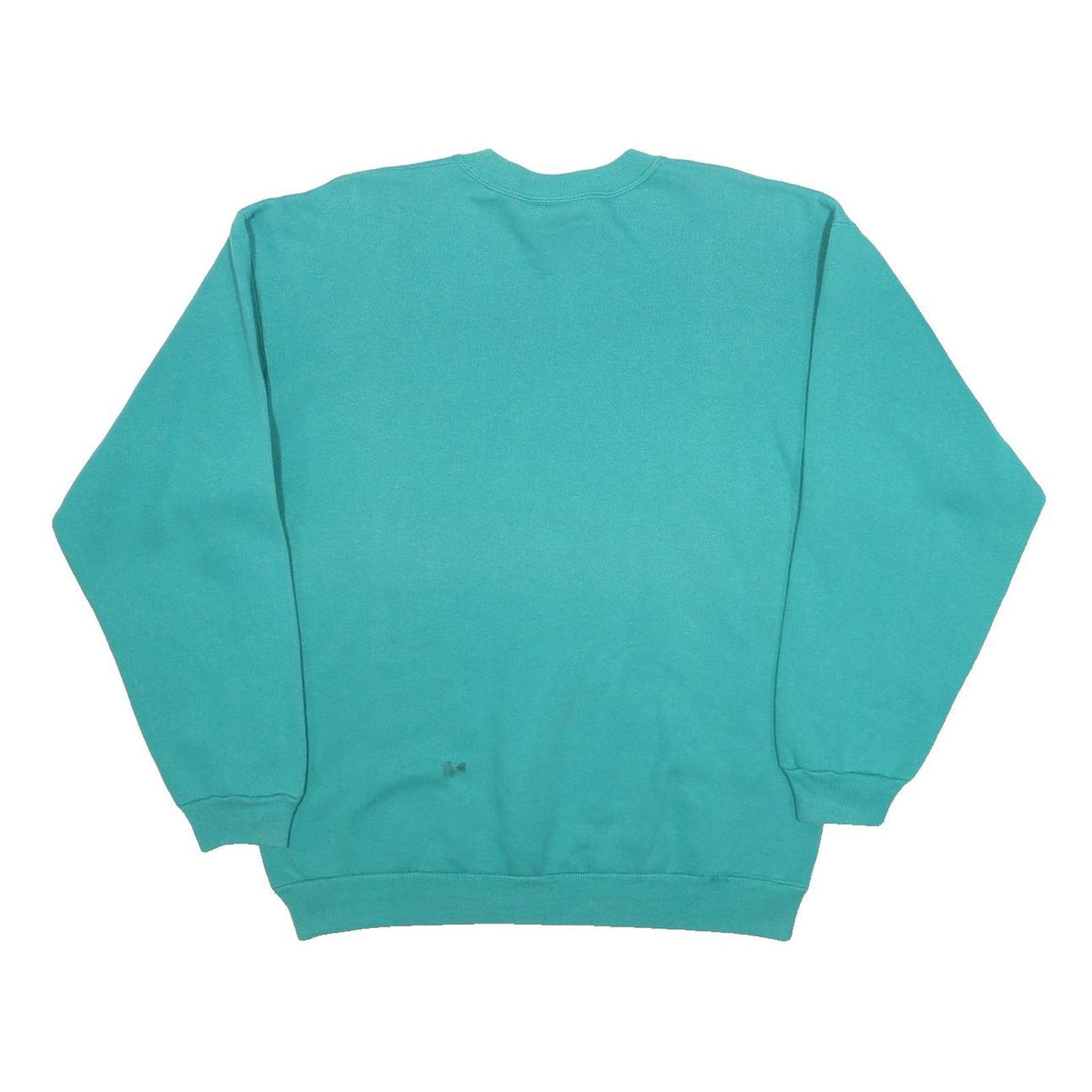 HANES Womens Green Pebble Beach California Crew Neck M Cotton Blend Sweatshirt