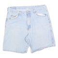 WRANGLER Mens Light Blue Denim Shorts L W36 Casual Cotton Blend Summer