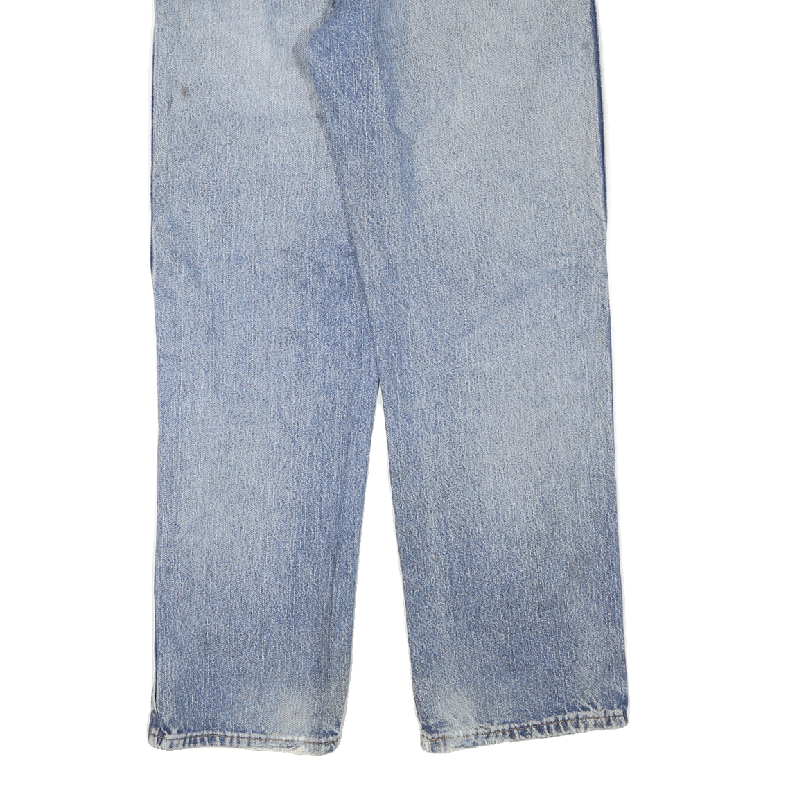 DICKIES Mens Jeans Blue Regular Straight Denim Light W36 L32 Classic Workwear