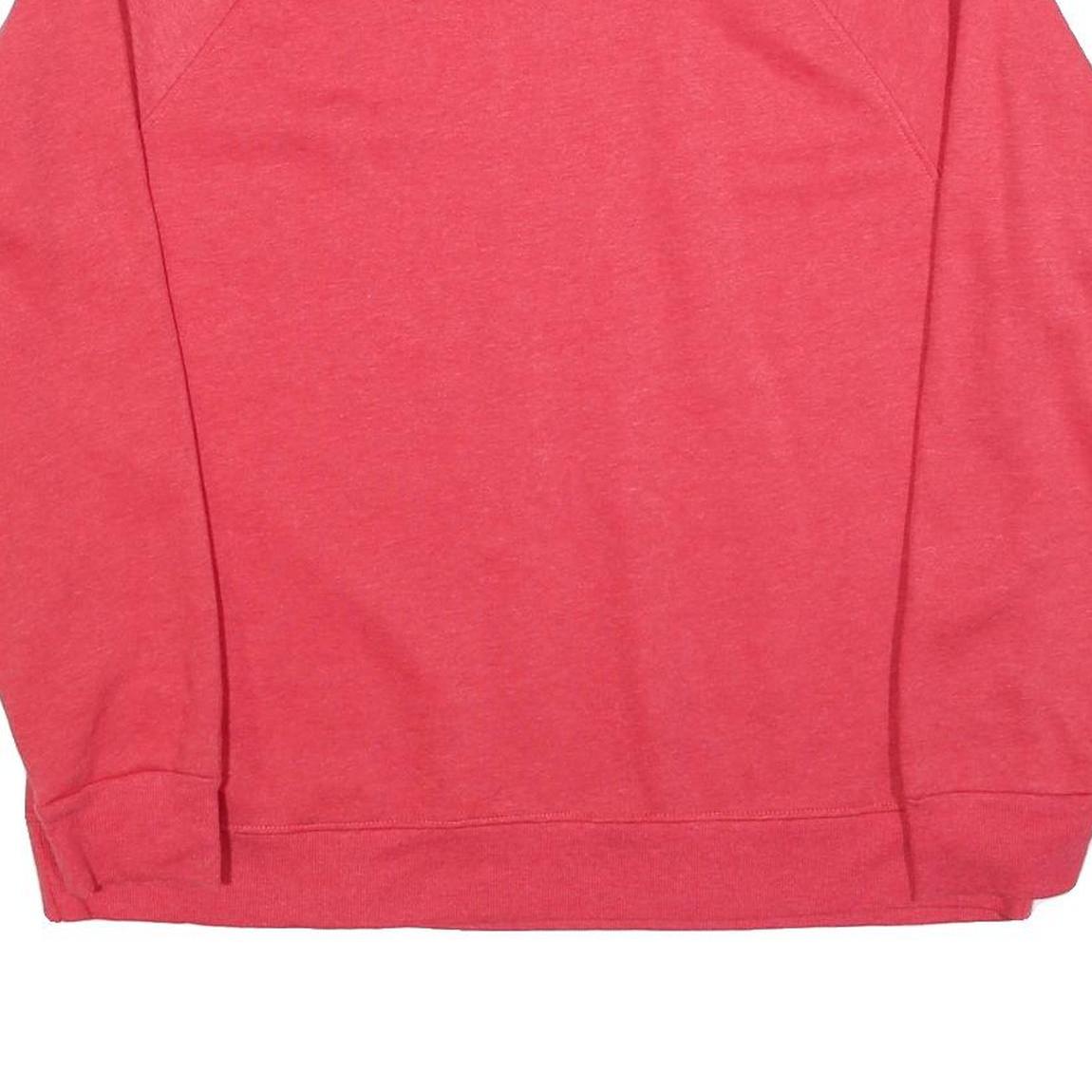 TIME AND TRU Womens Red Sweatshirt XL Crew Neck Casual Pullover Cotton Blend