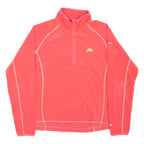 TRESPASS Womens Fleece Pink 1/4 Zip M