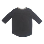 H&M Womens Top Black V-Neck Long Sleeve S