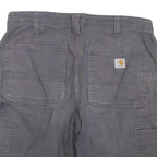 CARHARTT Womens Shorts Grey Original Fit M W32 Cotton Blend Durable Workwear