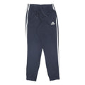 ADIDAS Womens Joggers Navy Blue & White Slim Tapered S W24 L27 Sportswear