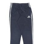 ADIDAS Womens Joggers Navy Blue & White Slim Tapered S W24 L27 Sportswear