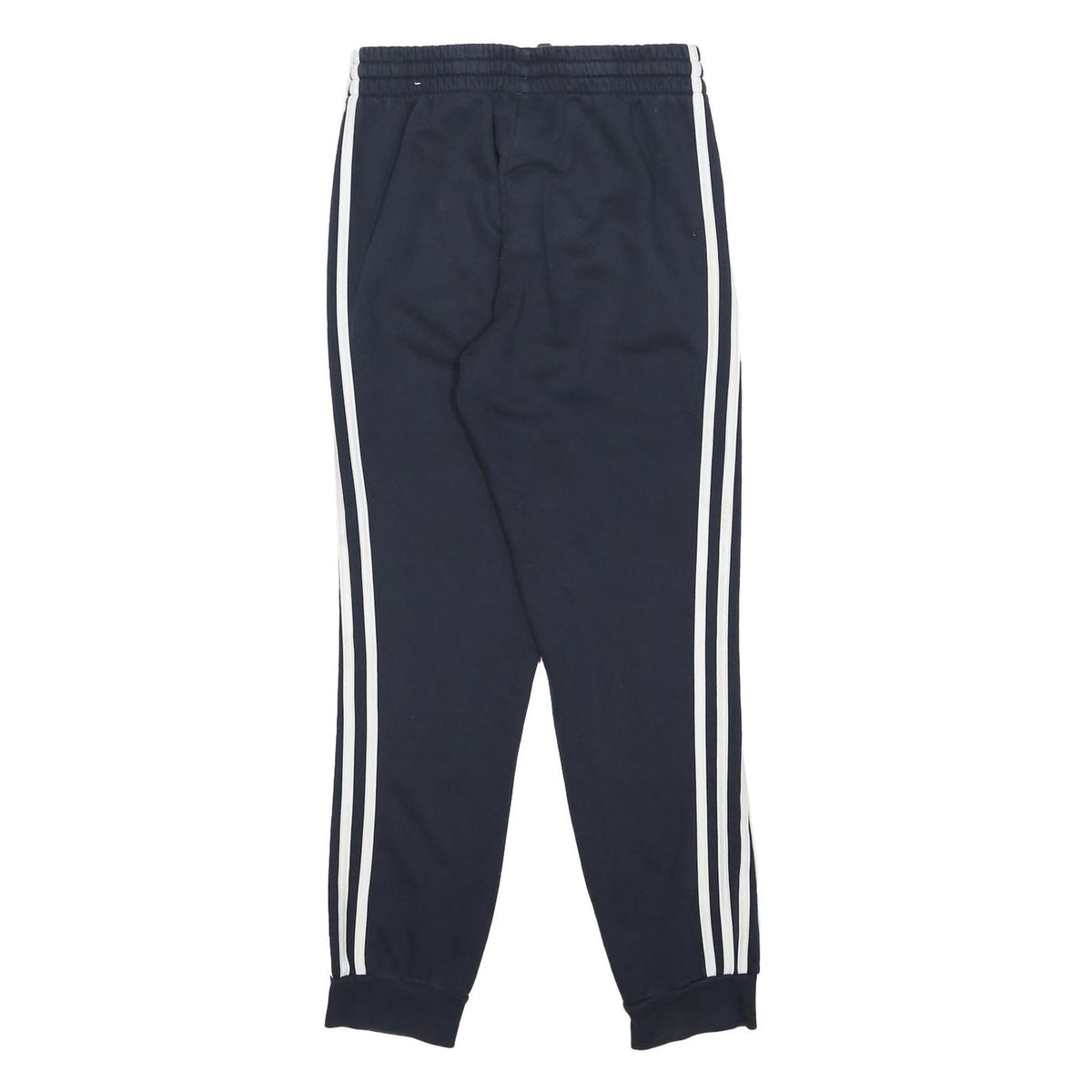 ADIDAS Womens Joggers Navy Blue & White Slim Tapered S W24 L27 Sportswear
