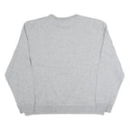 NAUTICA Mens Grey Crew Neck L Sweatshirt Cotton Blend Classic Logo Pullover