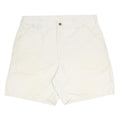 CARHARTT Mens Shorts White Casual Cotton L W36 Workwear Pockets