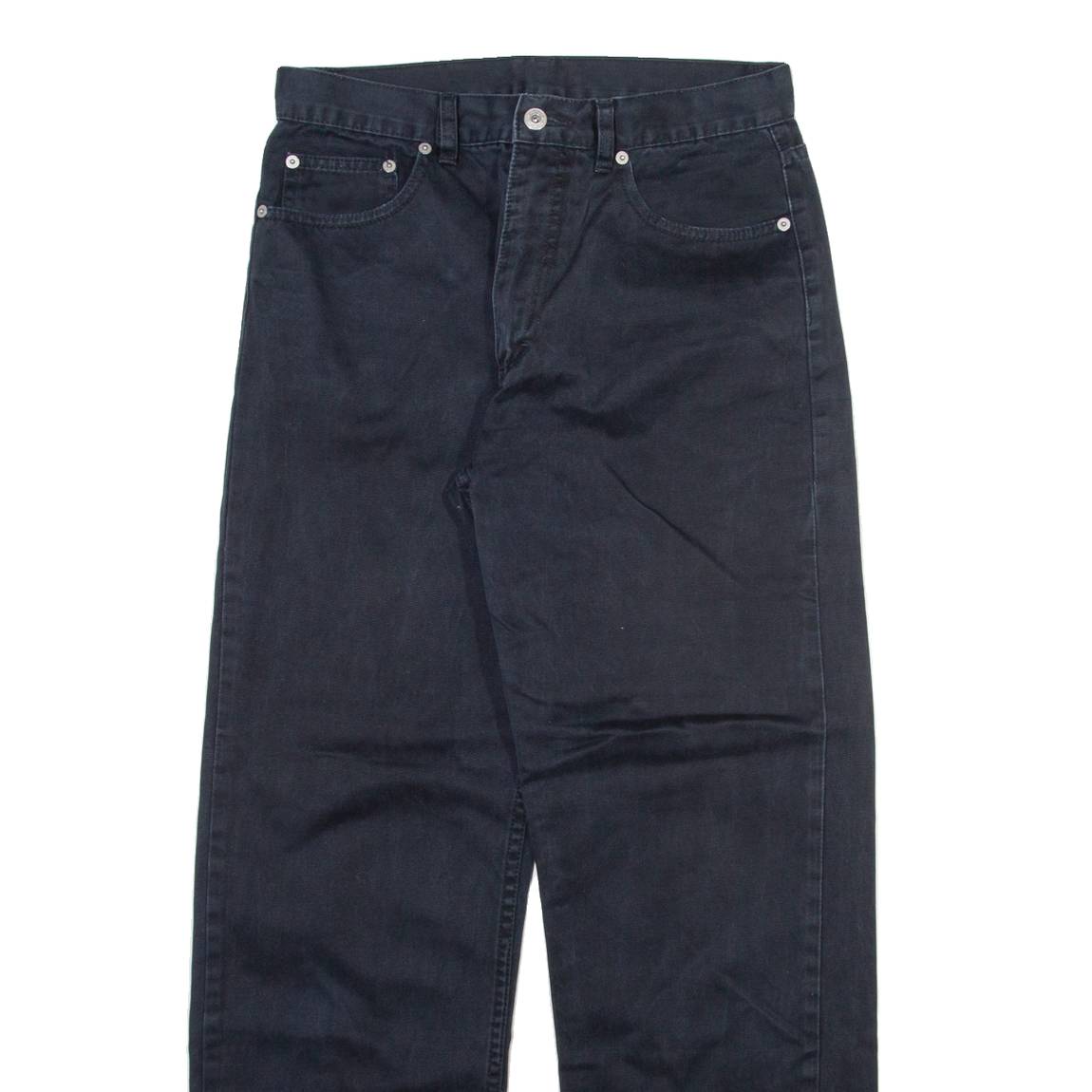 TEDDY'S Mens Trousers Blue Regular Straight W28 L29