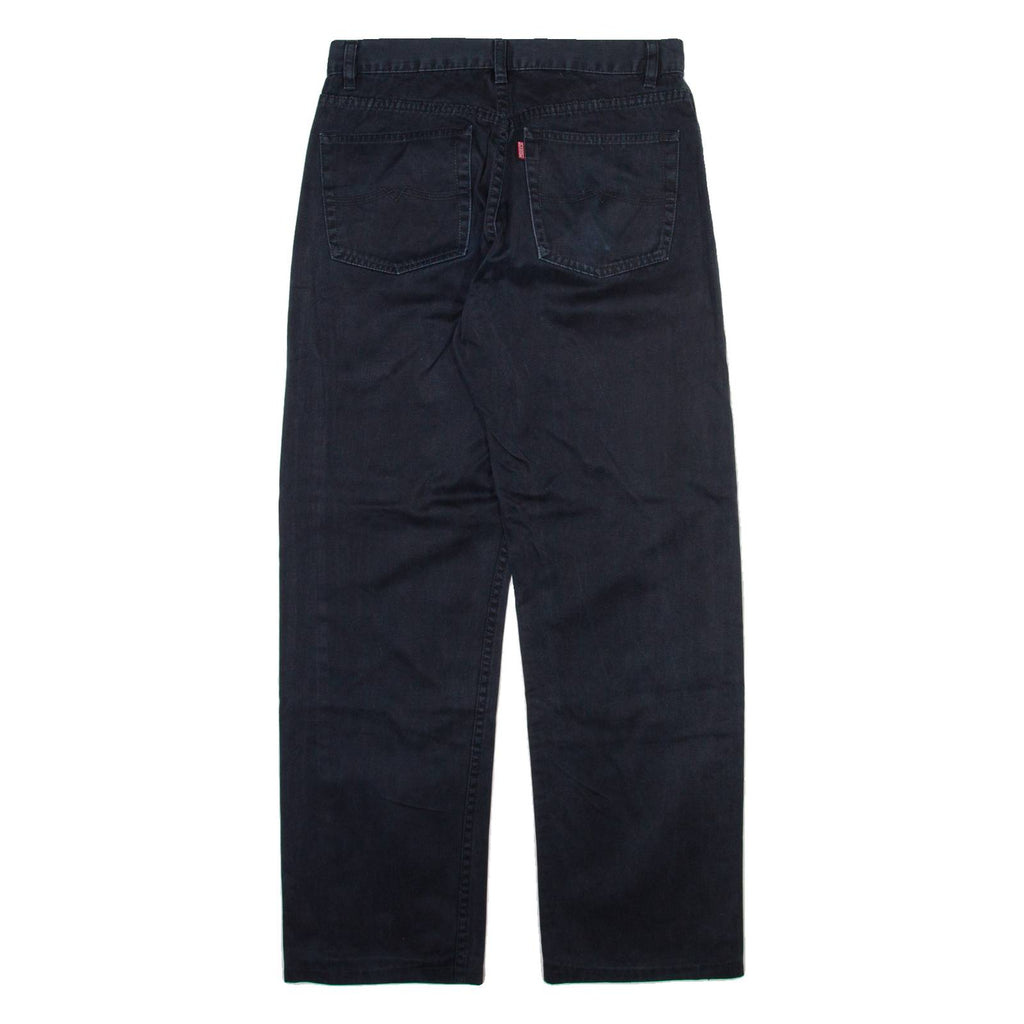 TEDDY'S Mens Trousers Blue Regular Straight W28 L29