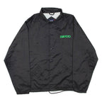 SPORT TEK Mens Workwear Jacket Black Nylon M
