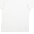 HUGO BOSS Womens White Modern T-Shirt L Short Sleeve Crew Neck Plain Cotton