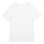 HUGO BOSS Womens White Modern T-Shirt L Short Sleeve Crew Neck Plain Cotton