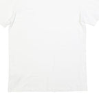 HUGO BOSS Womens White Modern T-Shirt L Short Sleeve Crew Neck Plain Cotton