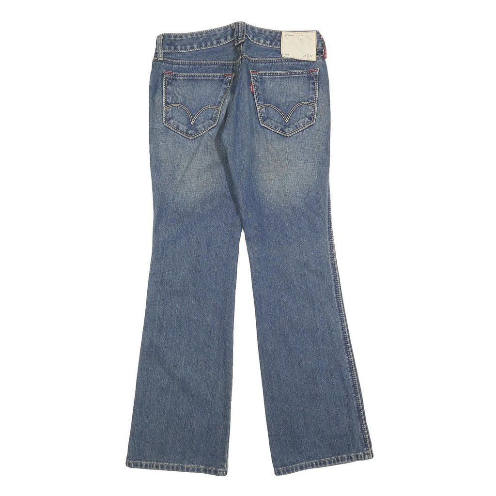 LEVI'S 556 Womens Blue Regular Bootcut Denim Medium W28 L32 Classic Jeans