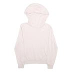 NIKE Womens Pink Hoodie XS Cotton Blend Pullover Lightweight Casual