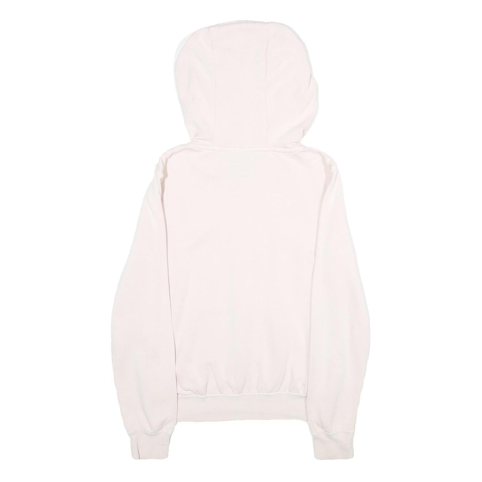 NIKE Womens Pink Hoodie XS Cotton Blend Pullover Lightweight Casual