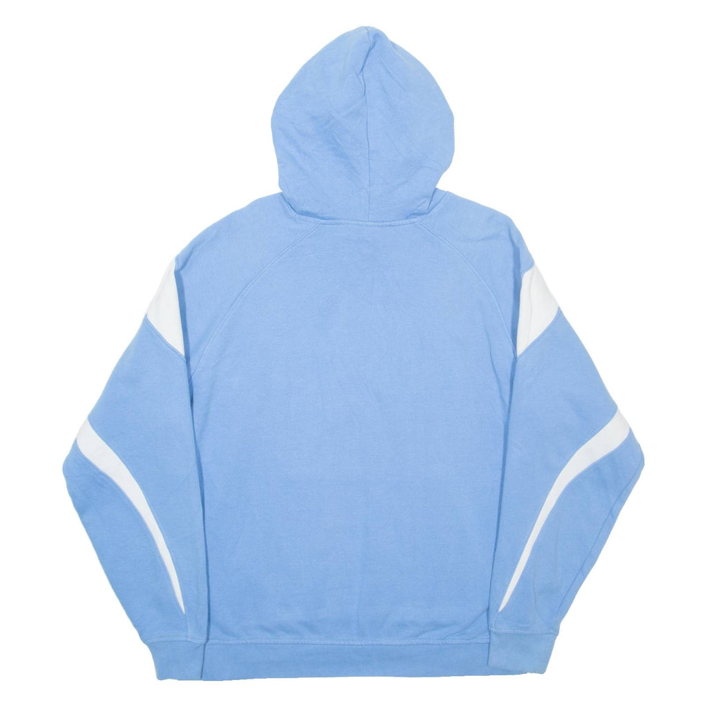 HOLLOWAY Laces Baseball Mens Blue Hoodie USA L