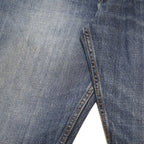 LEVI'S 505 Mens Jeans Blue Regular Straight Denim Medium W36 L32 Classic Zip
