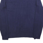 ANTONY MORATO Mens Blue Plain V-Neck Basic Knit Jumper XL Designer Style