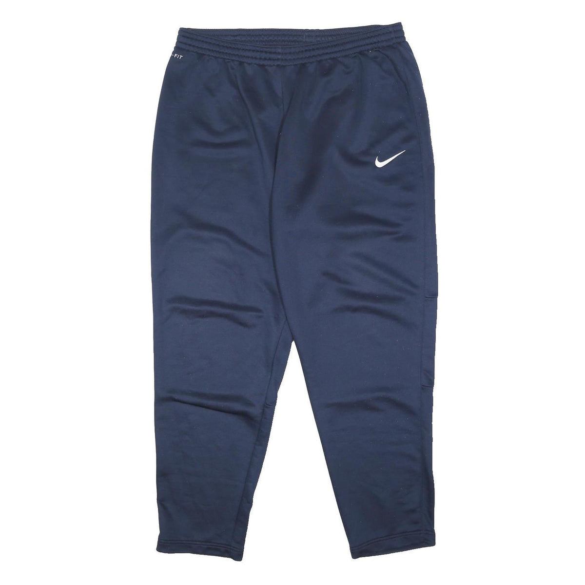 NIKE Mens Joggers Navy Blue 2XL W34 L27 Slim Tapered Sportswear Casual