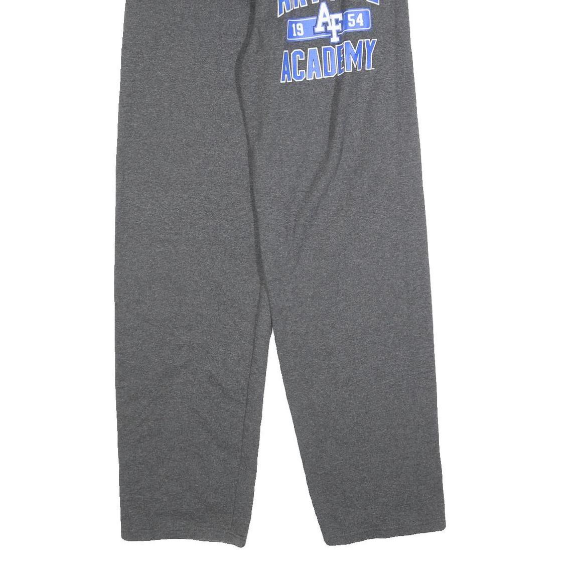 CHAMPION Womens Joggers Grey Property Of Air Force Academy M W25 L32 Casual Wear