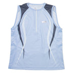 LOFFLER Mens Jersey Blue Sleeveless 1/4 Zip M