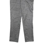 CAMOMILLA Womens Polyester Blend Grey Slim Straight Trousers W32 L30 Smart