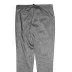 CAMOMILLA Womens Polyester Blend Grey Slim Straight Trousers W32 L30 Smart