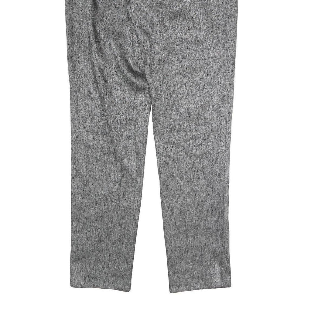 CAMOMILLA Womens Polyester Blend Grey Slim Straight Trousers W32 L30 Smart