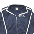 CHAMPION Mens Navy Blue UCLA Zip Jacket S Polyester Blend Track Sportswear