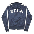 CHAMPION Mens Navy Blue UCLA Zip Jacket S Polyester Blend Track Sportswear