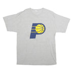 Mens Grey Indiana Basketball George 24 T-Shirt M Short Sleeve Round Neck Cotton