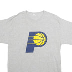 Mens Grey Indiana Basketball George 24 T-Shirt M Short Sleeve Round Neck Cotton