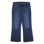 CALVIN KLEIN JEANS Womens Jeans Blue Regular Flared W34 L28