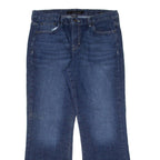 CALVIN KLEIN JEANS Womens Jeans Blue Regular Flared W34 L28