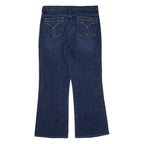 CALVIN KLEIN JEANS Womens Jeans Blue Regular Flared W34 L28