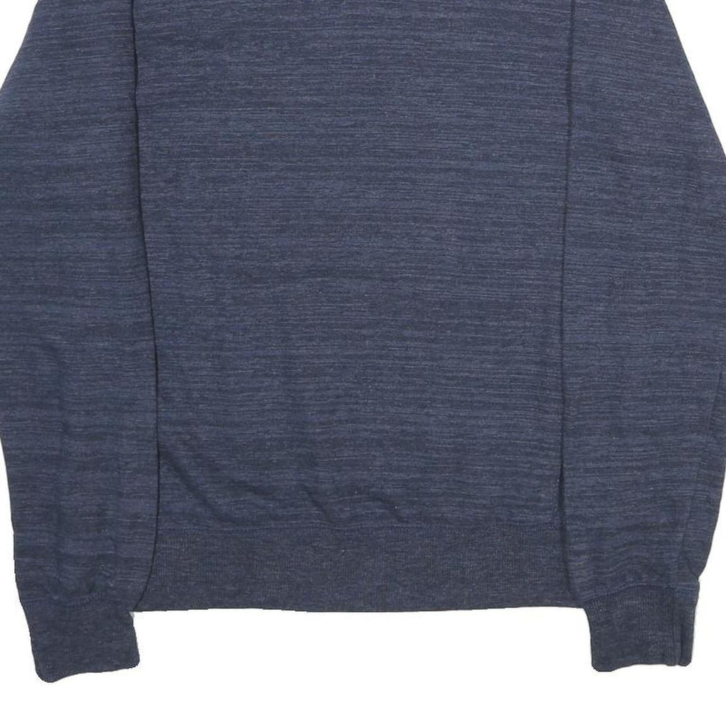 CHAMPION Mens Blue Crew Neck S Cotton Blend Sweatshirt Pullover Casual