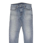 LEVI'S 512 Tapered Mens Jeans Blue Slim Cotton Blend W30 L30 Zip