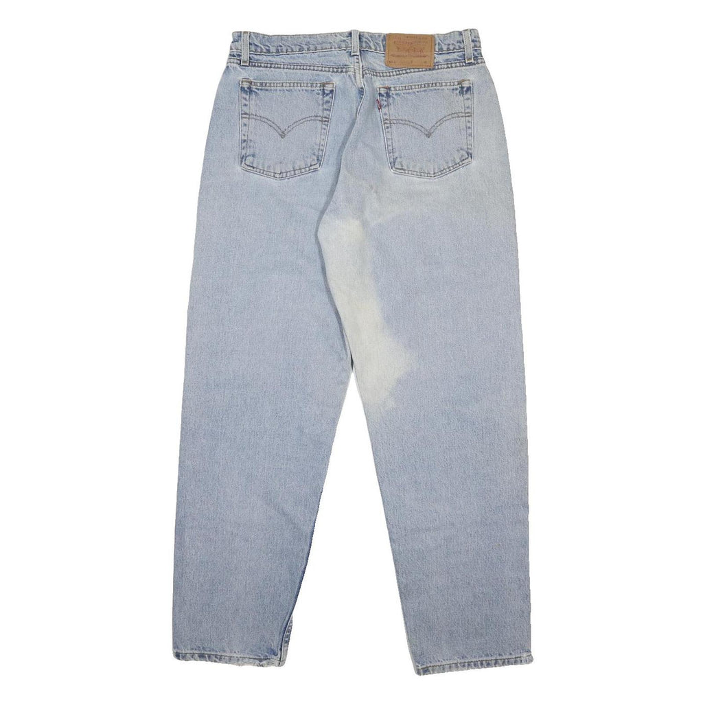 LEVI'S 561 Womens Jeans Blue Loose Straight Denim Medium W34 L30 Button Closure