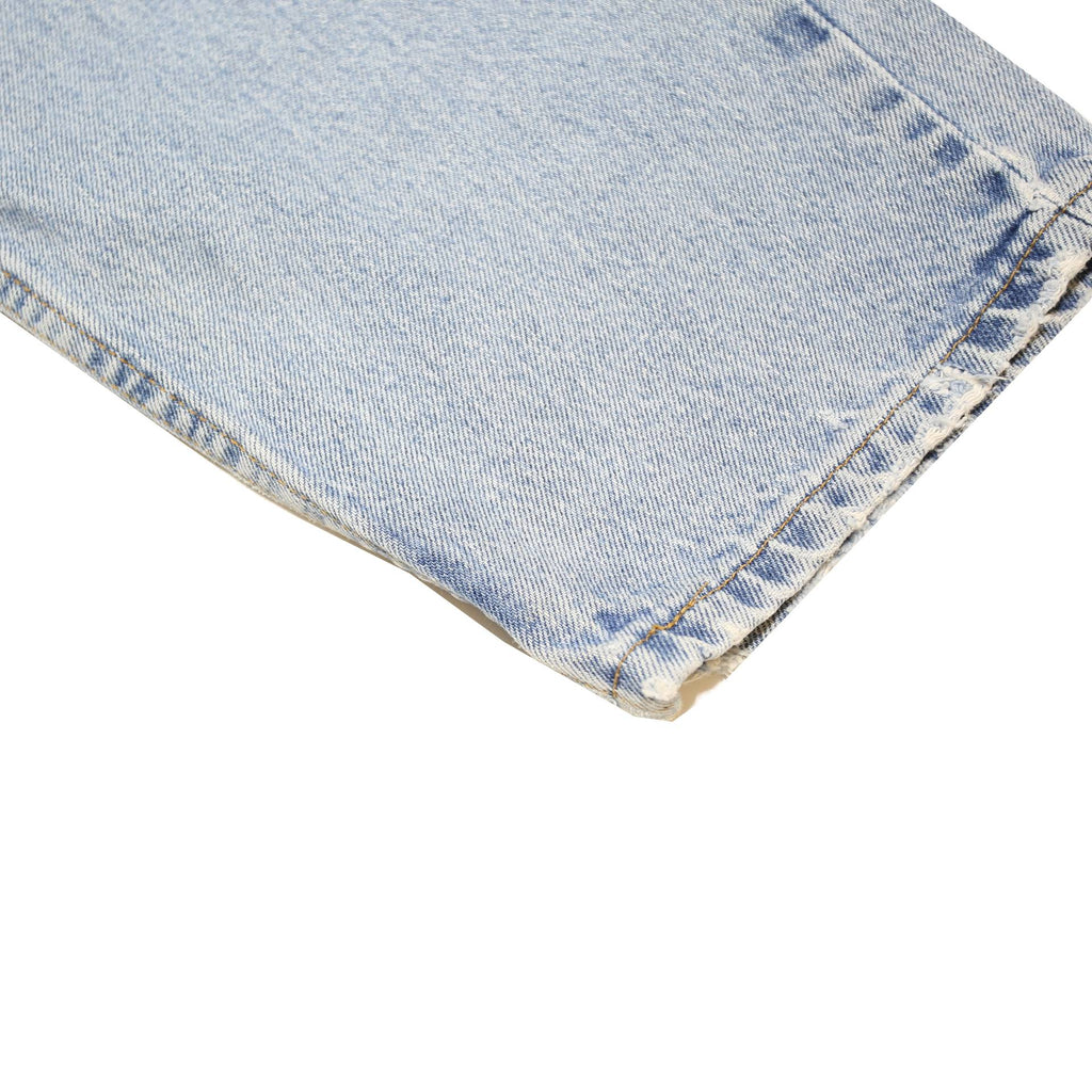 LEVI'S 561 Womens Jeans Blue Loose Straight Denim Medium W34 L30 Button Closure