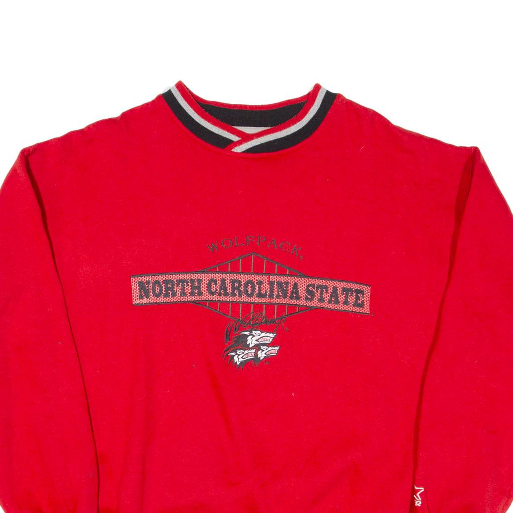 Wolfpack North Carolina State Mens Sweatshirt Red USA M