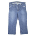 LEVI'S 514 Jeans Mens Blue Slim Straight Stone Wash W36 L23