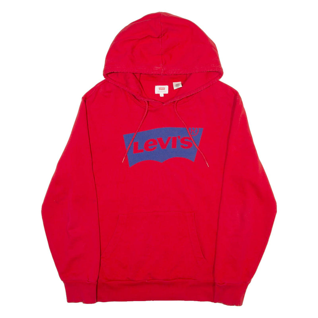 LEVI'S Mens Red Hoodie S