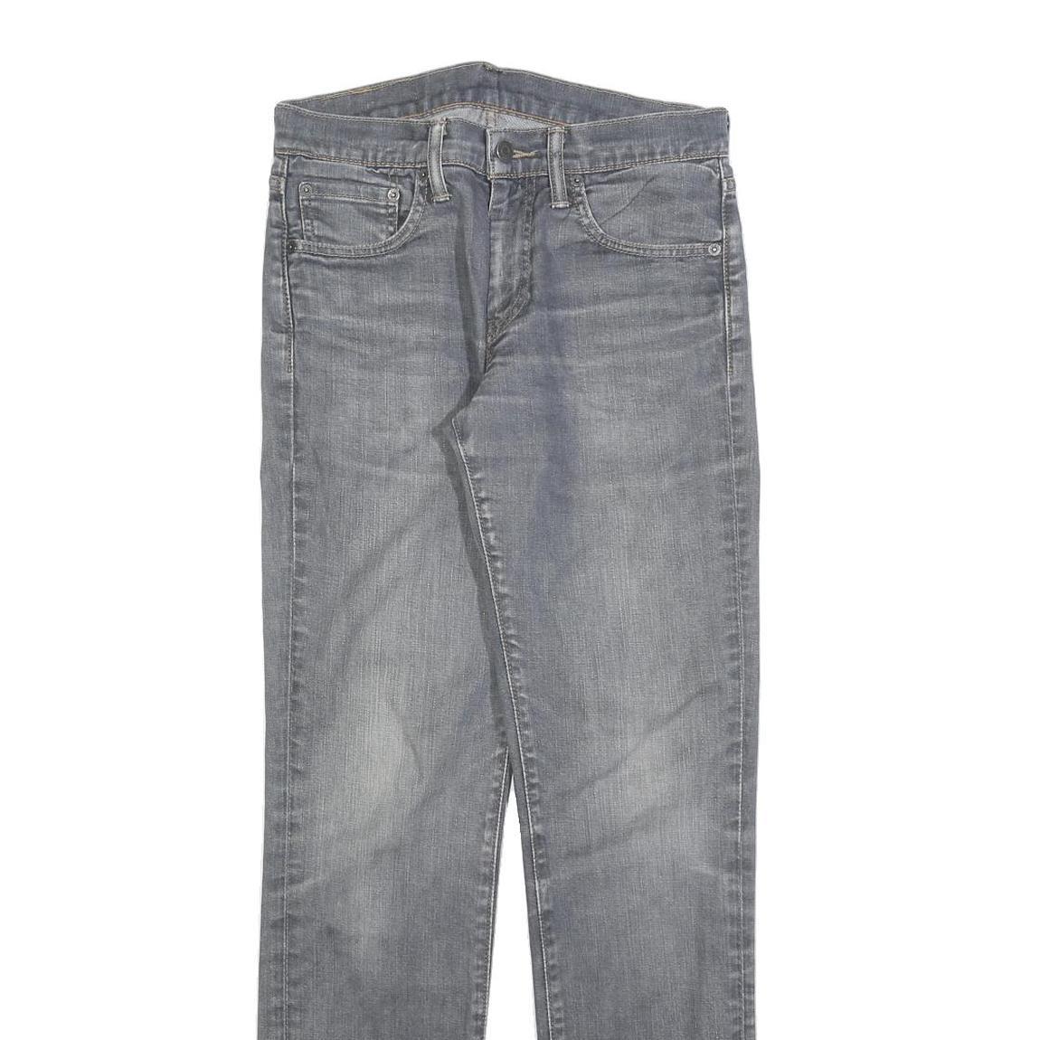 LEVI'S 511 Slim Mens Jeans Blue Slim Straight Denim Medium W30 L32 Stylish