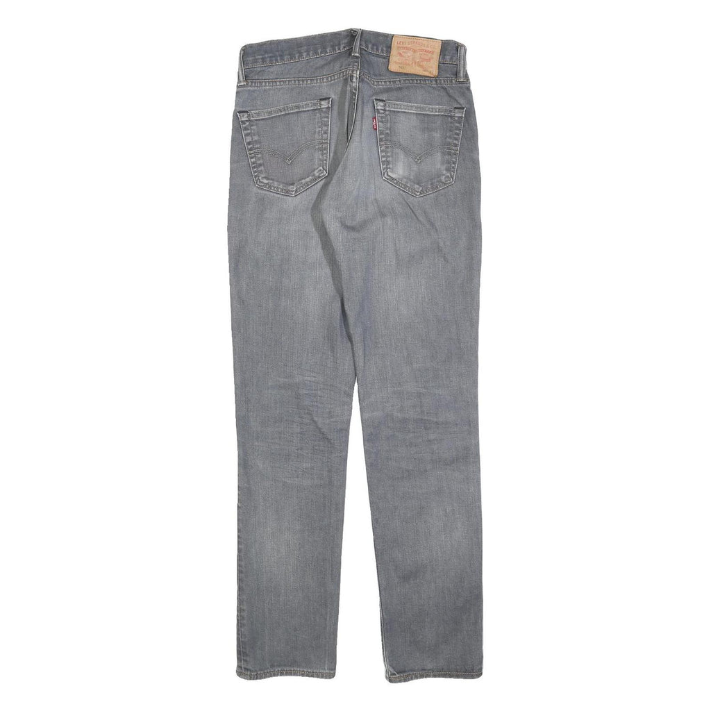 LEVI'S 511 Slim Mens Jeans Blue Slim Straight Denim Medium W30 L32 Stylish