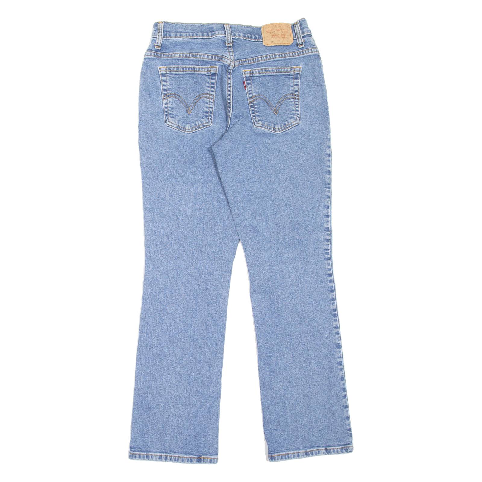 LEVI'S 550 Womens Jeans Blue Relaxed Bootcut W26 L28