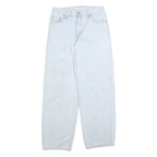 LEVI'S Womens Jeans Blue Relaxed Straight Denim Light W26 L30 Classic Casual