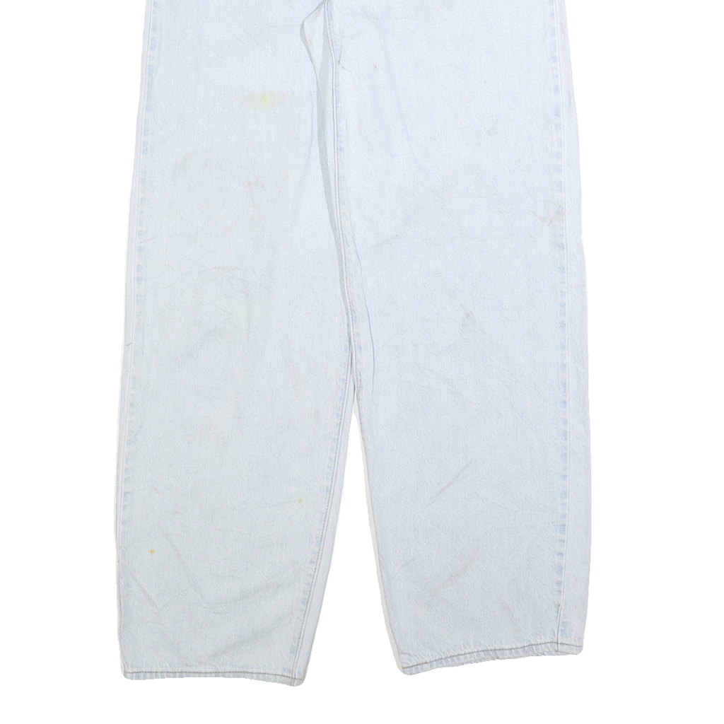 LEVI'S Womens Jeans Blue Relaxed Straight Denim Light W26 L30 Classic Casual