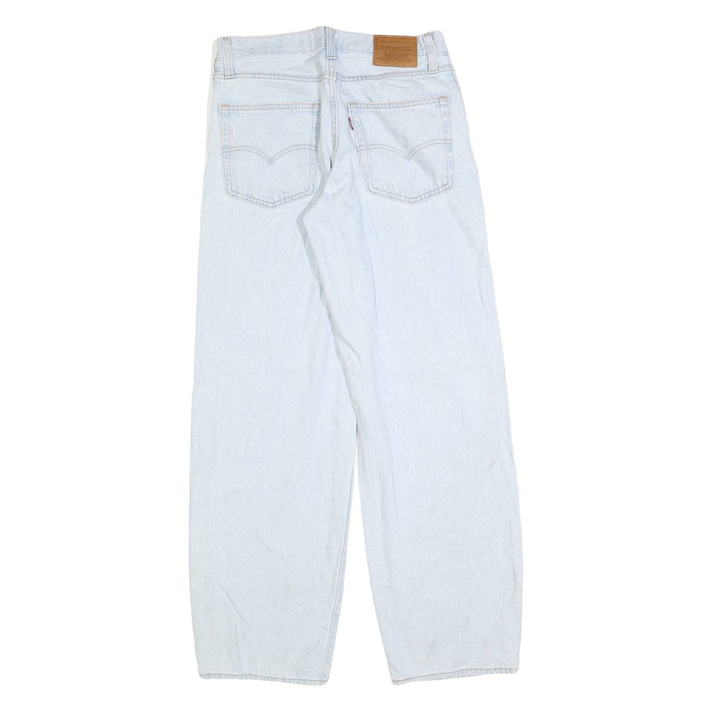 LEVI'S Womens Jeans Blue Relaxed Straight Denim Light W26 L30 Classic Casual